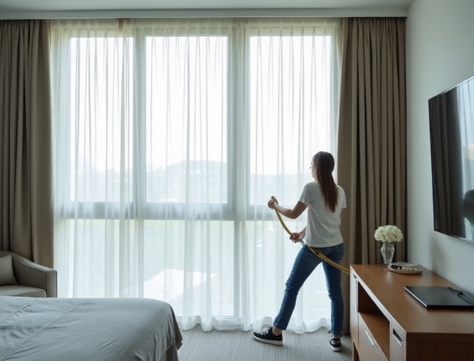 Rothwell Sheer Curtain Cleaning